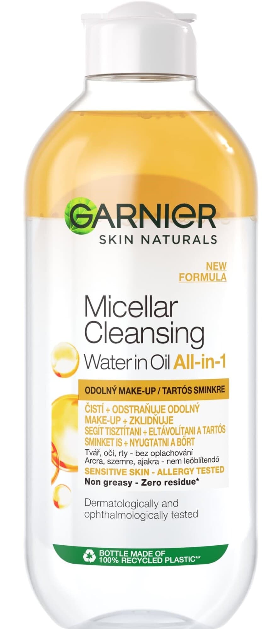 Garnier Skin Naturals Dvoufázová micelární voda