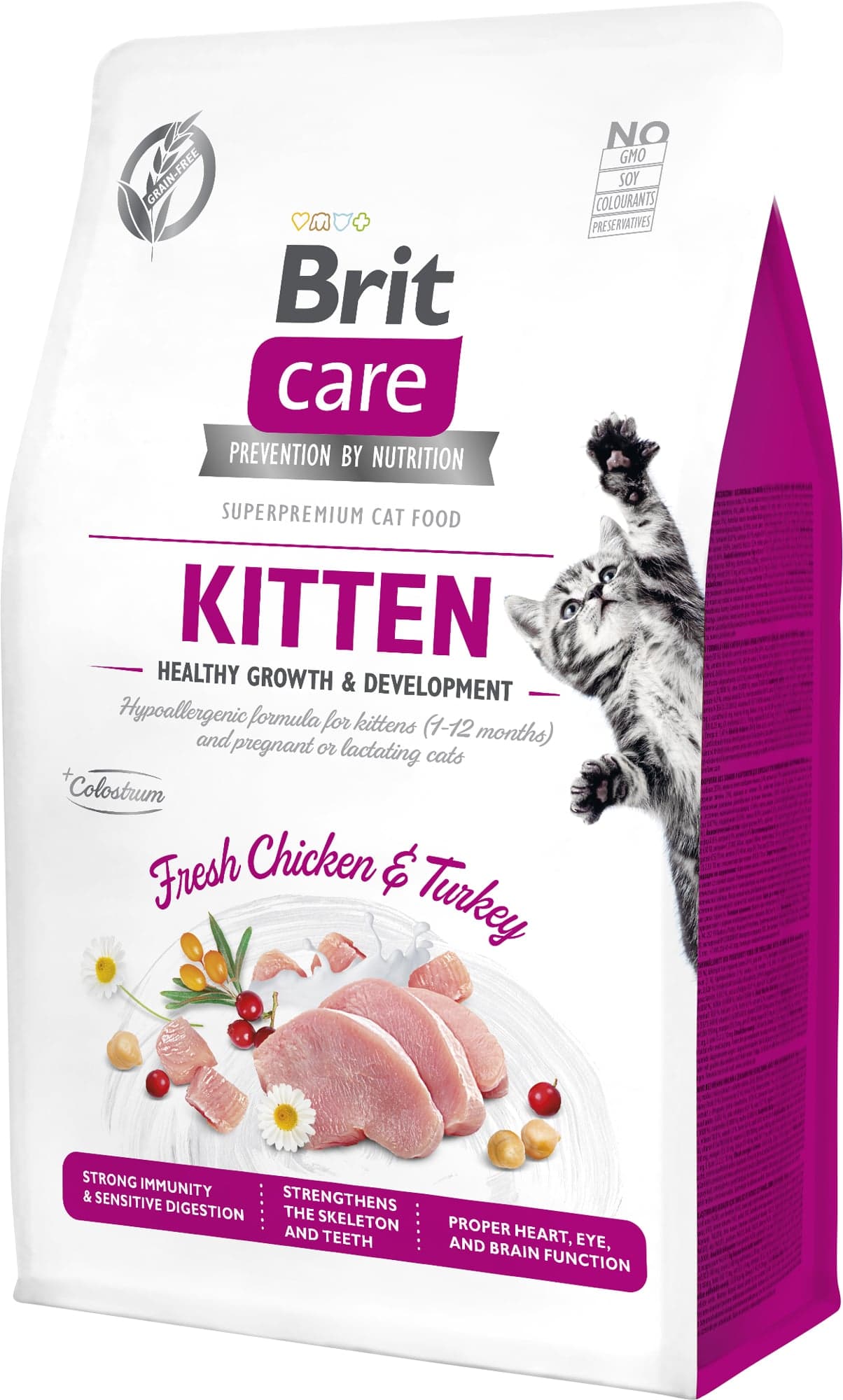Brit Care Cat Grain-Free Kitten Healthy Growth & Development pro koťata