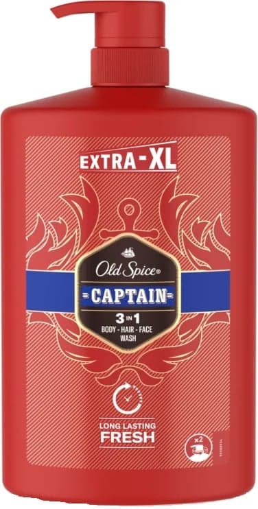 Old Spice Captain sprchový gel pro muže 3v1 s tóny santalového dřeva a citrusů
