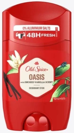 Old Spice Oasis tuhý deodorant pro muže s vůní kouřové vanilky