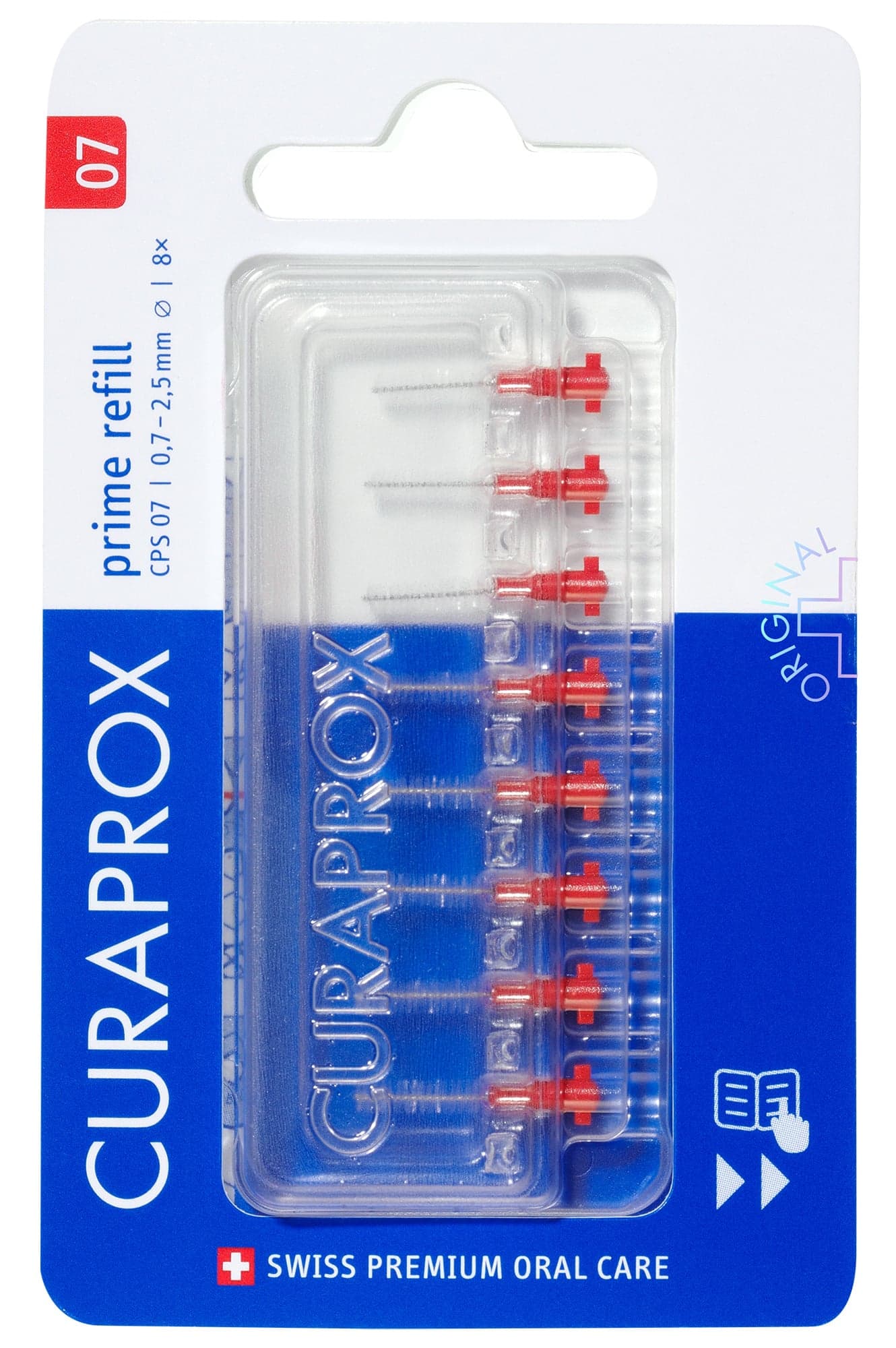 Curaprox CPS 07 prime blister refill mezizubní kartáček