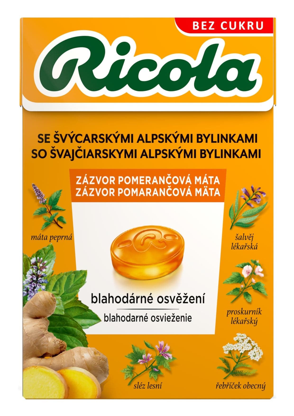Ricola Zázvor