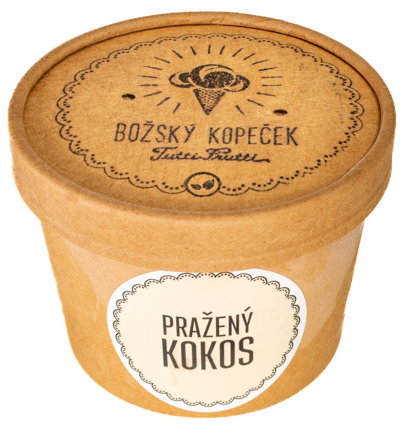 Božský kopeček Pražený kokos