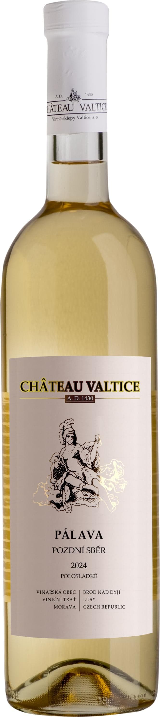 Château Valtice Pálava pozdní sběr 2025