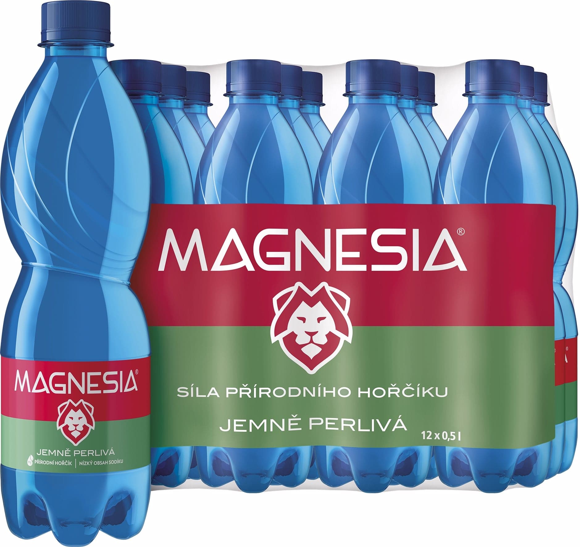 Magnesia Jemně perlivá 12×0,5 l
