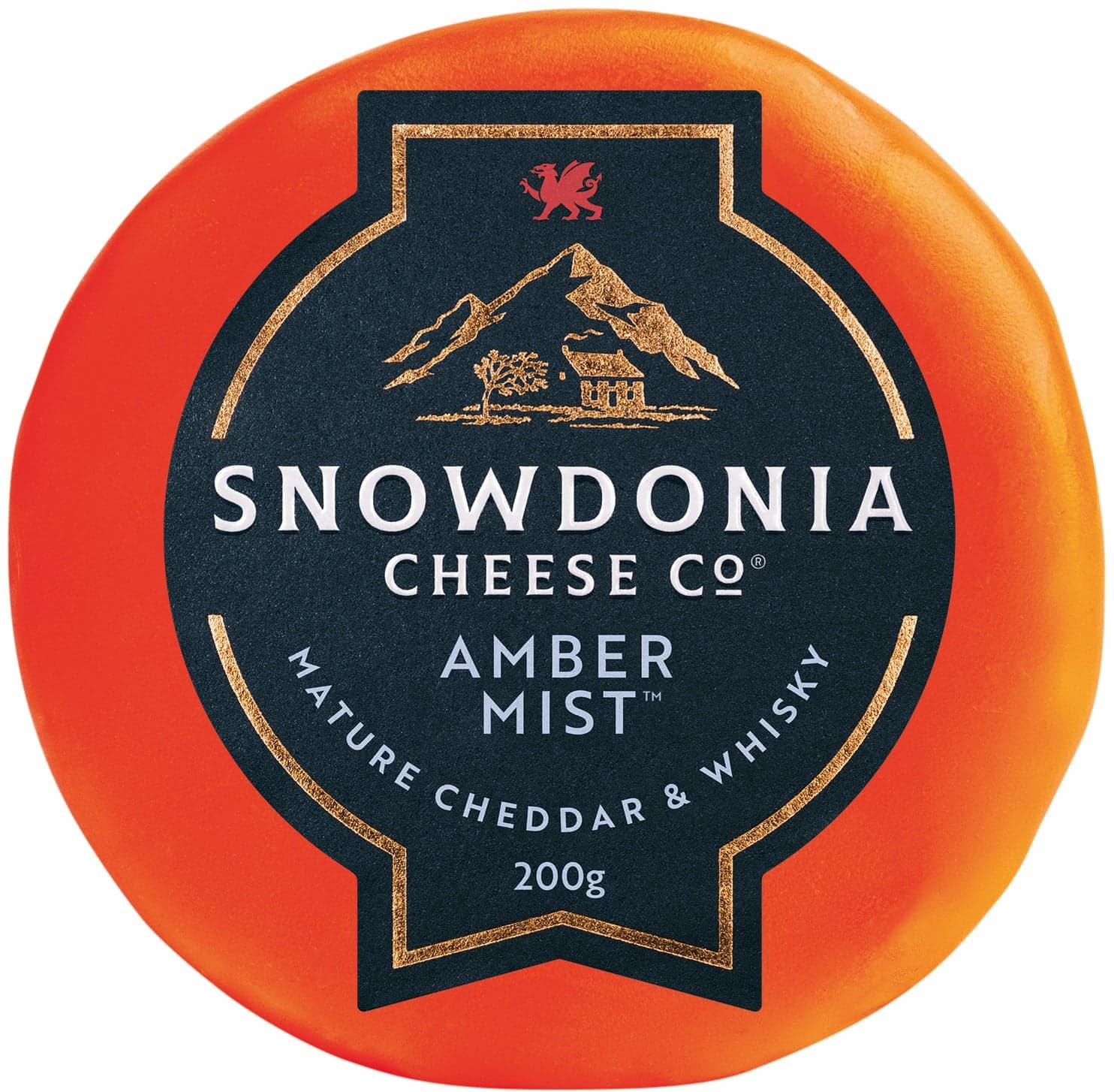 Snowdonia Cheddar amber mist sýr s whisky