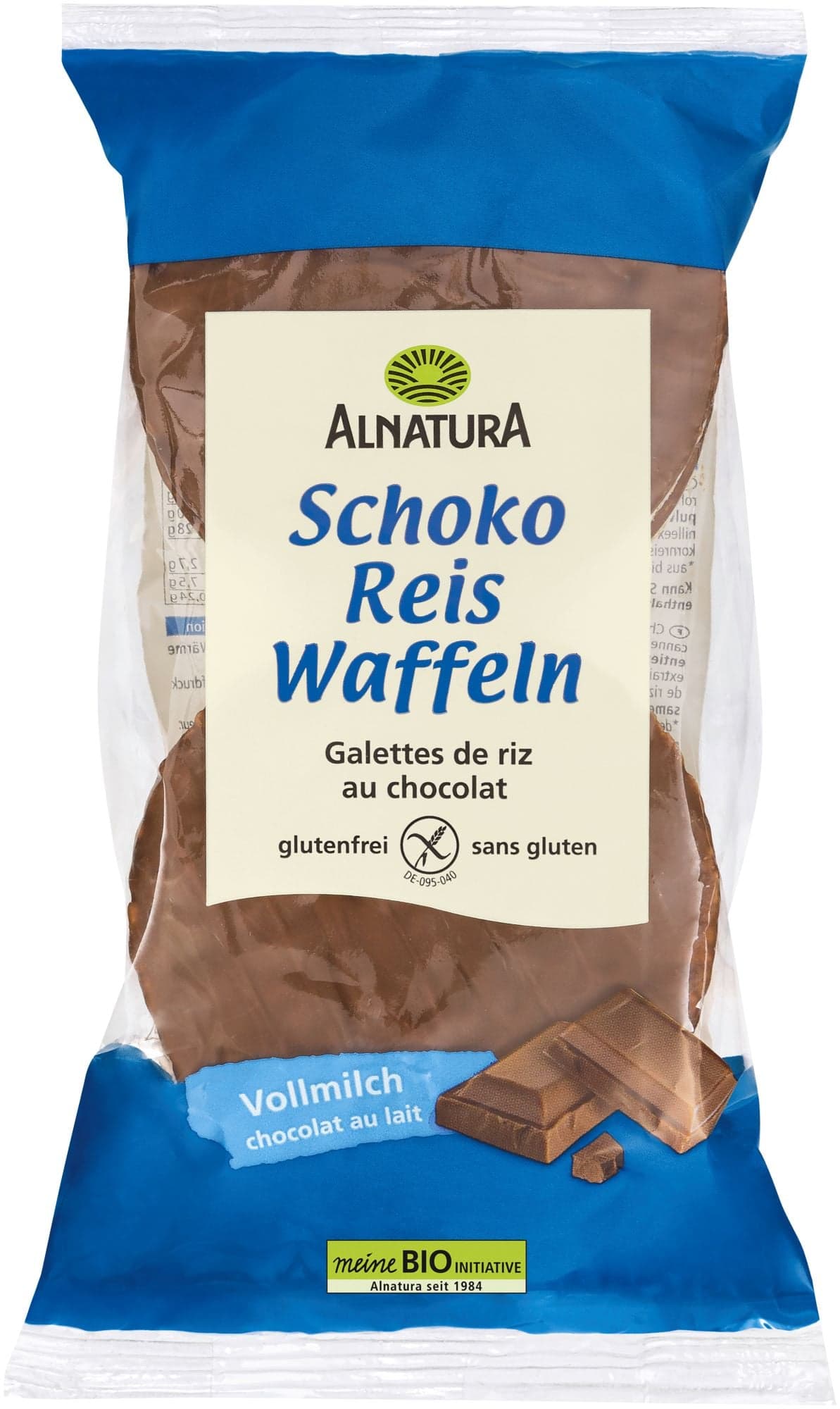 Alnatura BIO Rýžové chlebíčky s mléčnou čokoládou