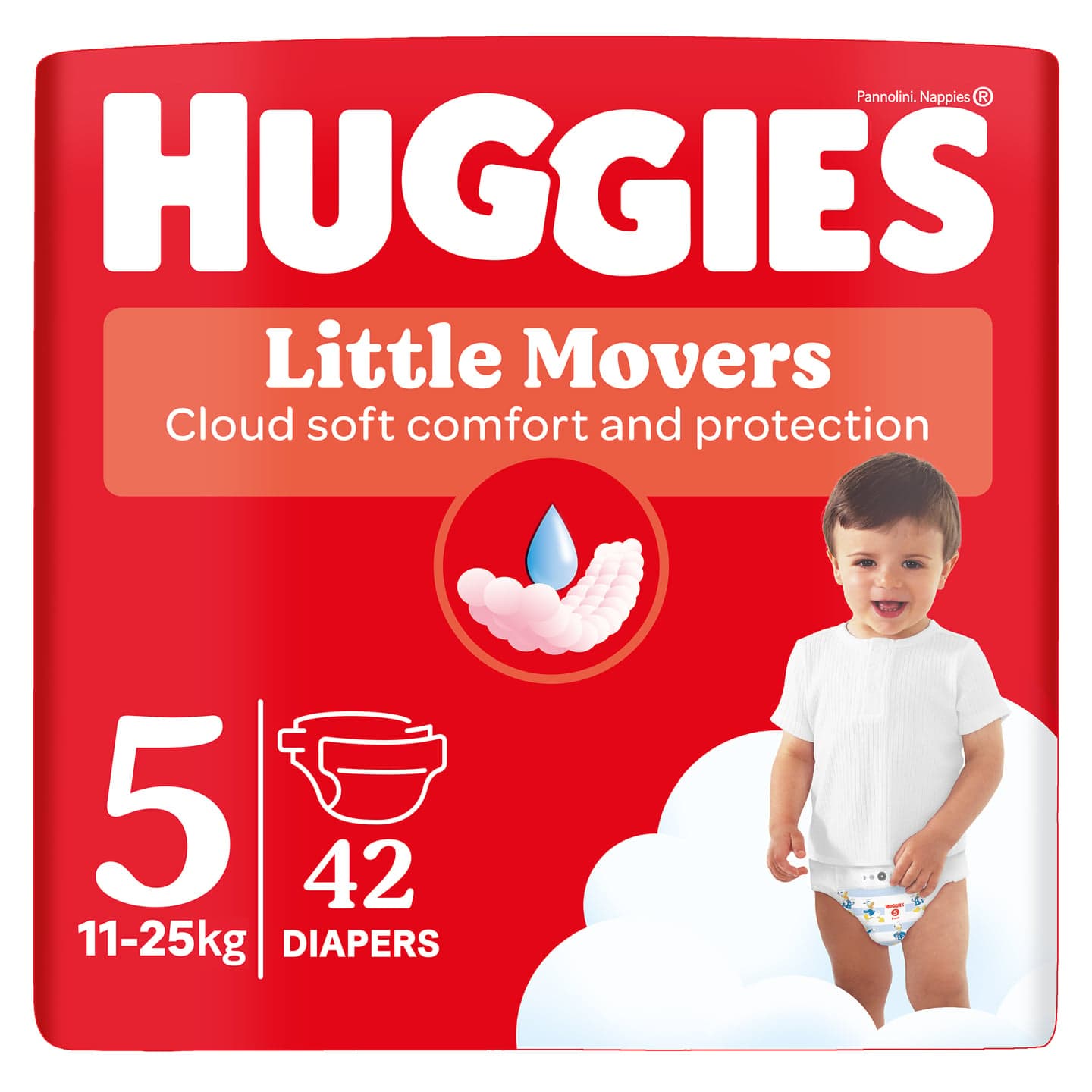 Huggies® Ultra Comfort jednorázové plenky 5 (11–25 kg)