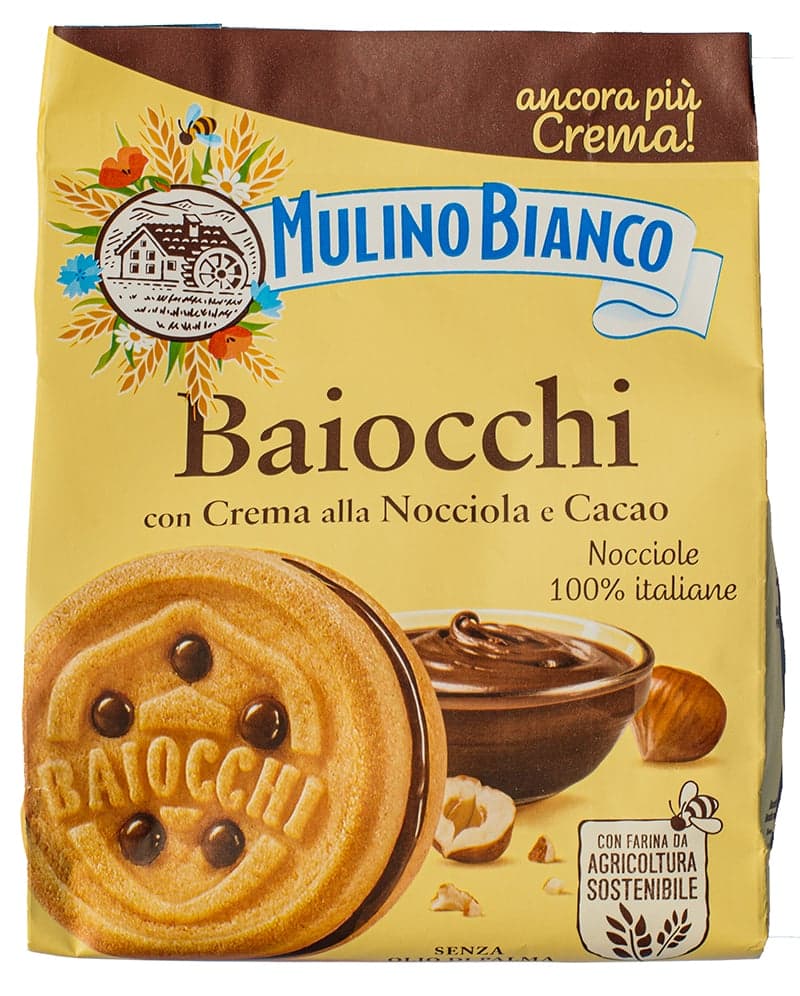 Mulino Bianco Baiocchi Lískooříško-kakaové sušenky