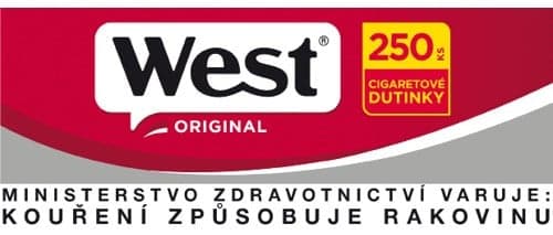 West Original dutinky 250 kusů