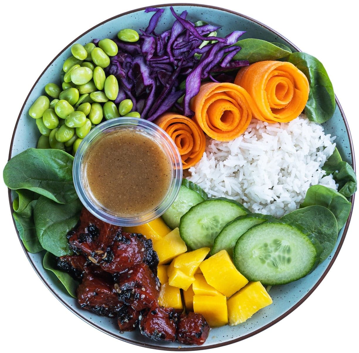 Life’s a beach watermelon rice bowl od The Green Garden
