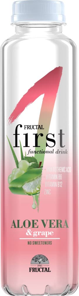 Fructal  Voda Aloe vera a hrozny