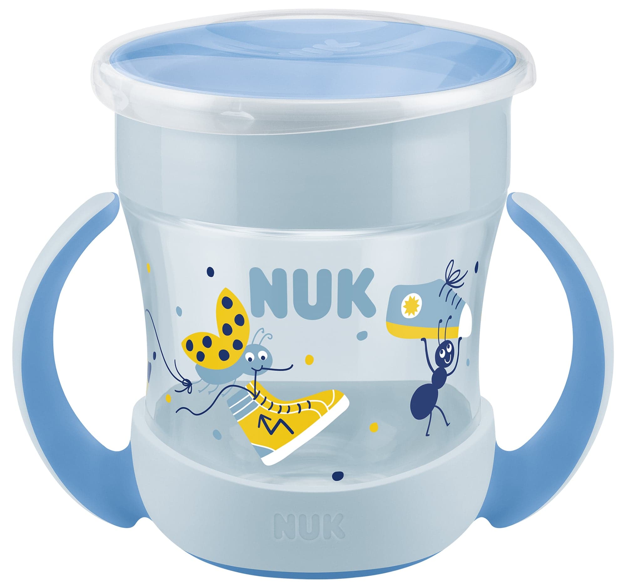 Nuk Mini Magic Cup hrnek 160 ml, modrý