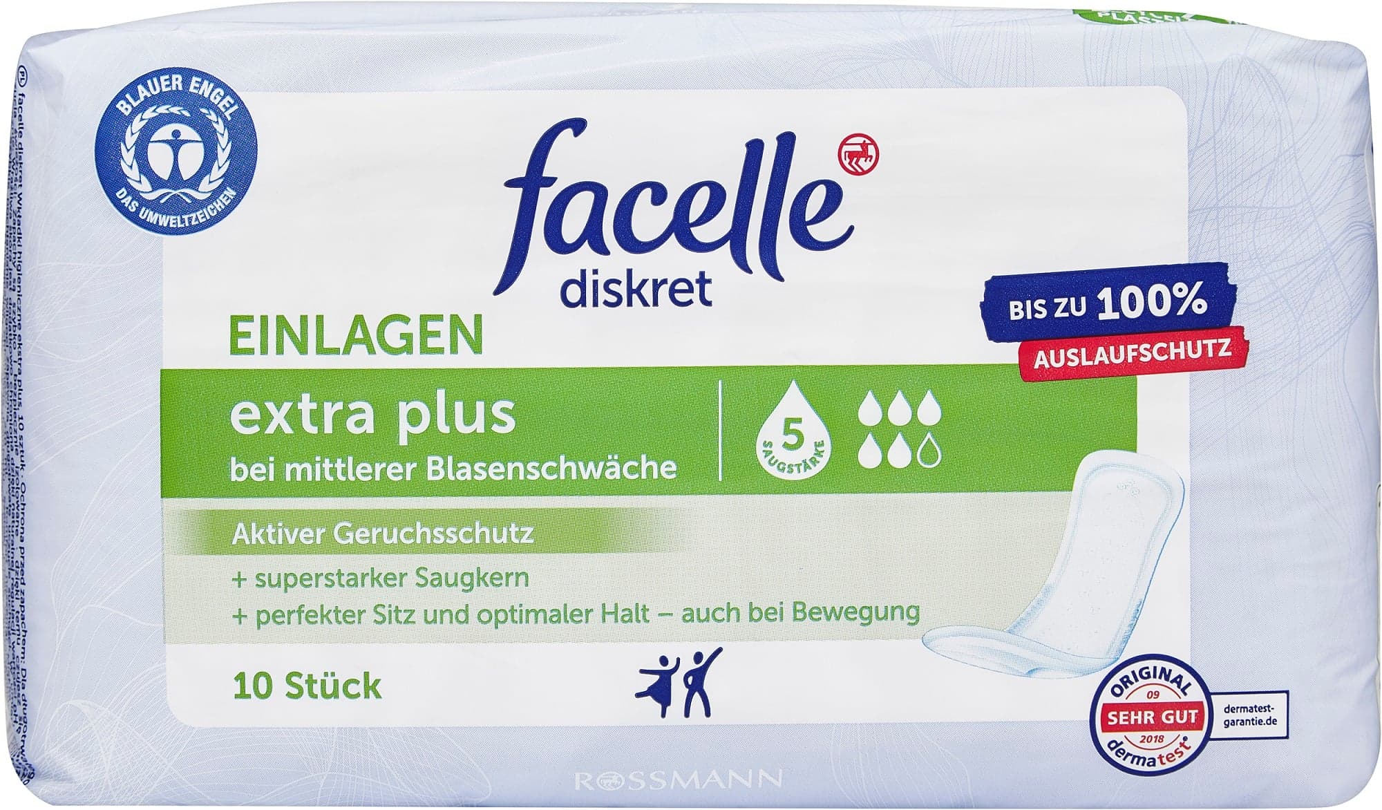 Facelle Extra Plus diskrétní inkontinenční vložky