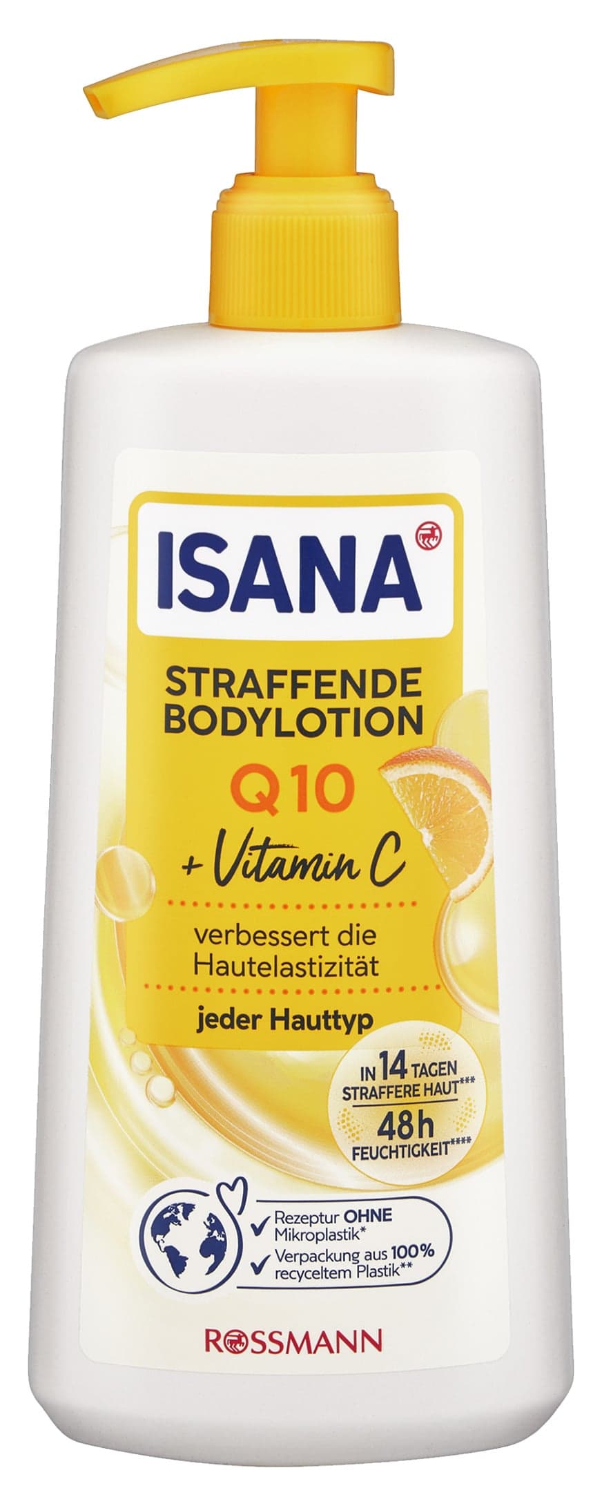 ISANA Zpevňující tělové mléko s Q10