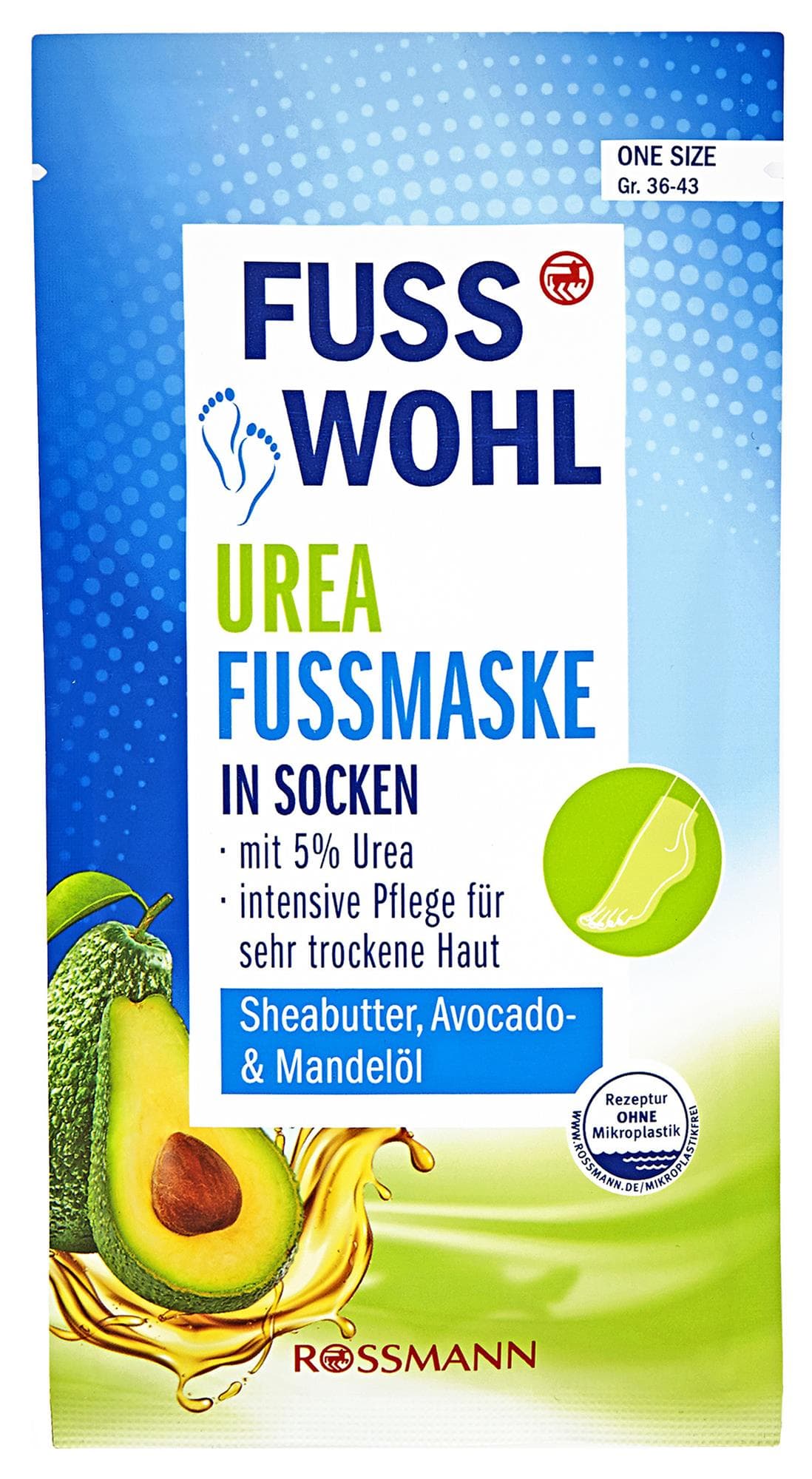 Fusswohl Maska na nohy