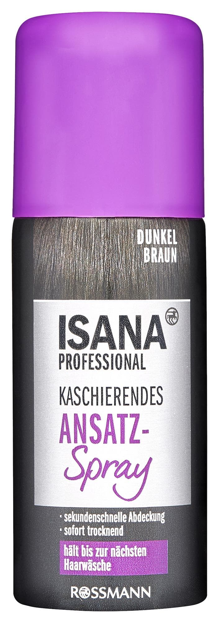 ISANA Sprej na odrosty tmavě hnědý