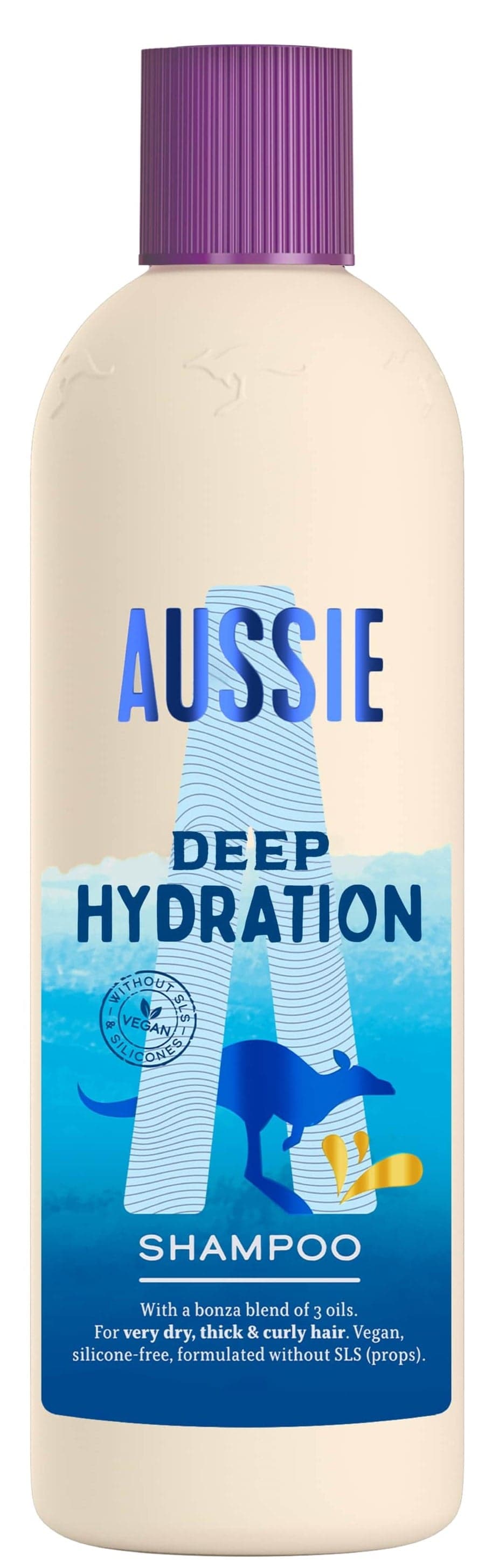 Aussie Deep Hydration hydratační šampon pro suché a hrubé vlasy