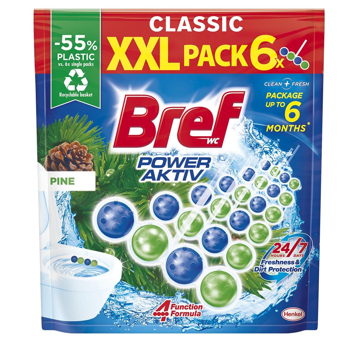 Bref Power Aktiv Pine WC blok