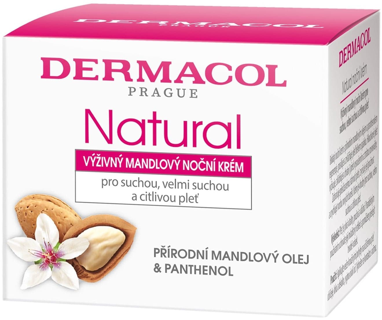 Dermacol Natural mandlový noční krém