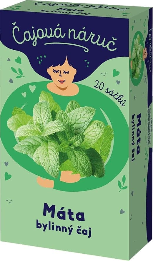 Čajová náruč Máta peprná bylinný čaj