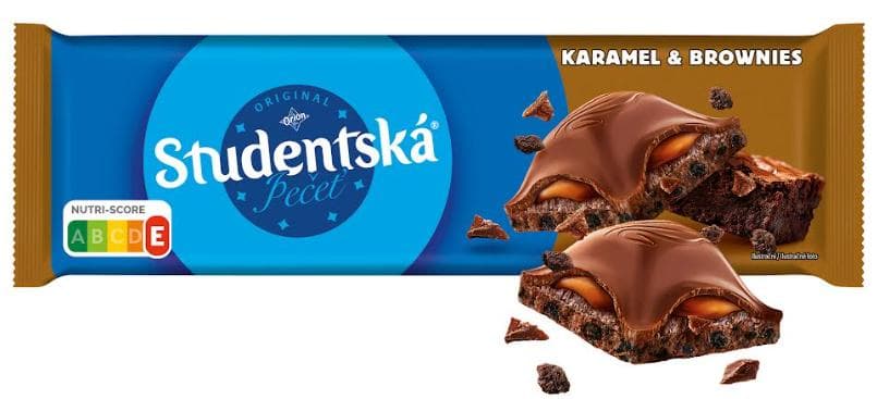 Orion Studentská pečeť Hořká čokoláda Caramel and Brownies
