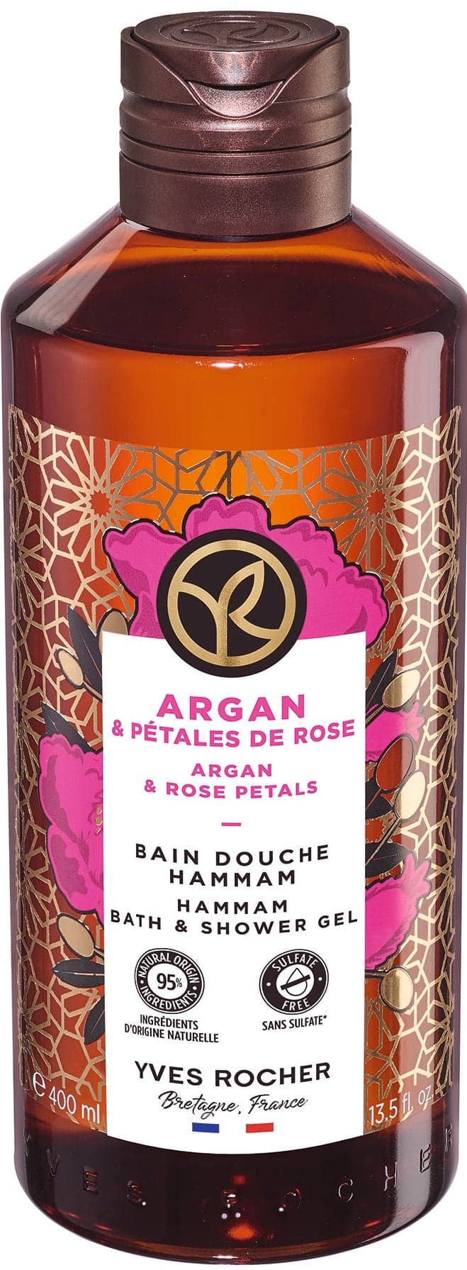 Yves Rocher Sprchový gel argan & růže
