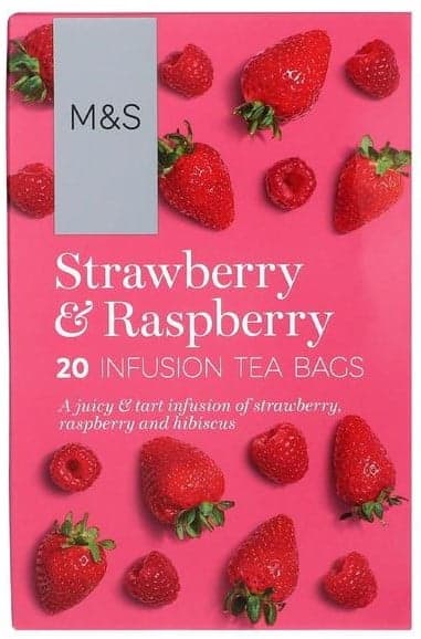 Marks & Spencer Ovocný čaj s ibiškem 20 nálevových sáčků