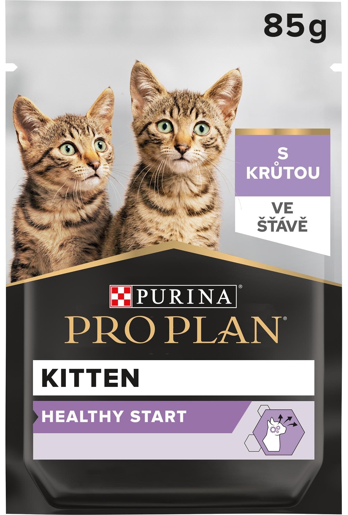Pro Plan Healthy Start kapsička pro koťata krůta ve šťávě
