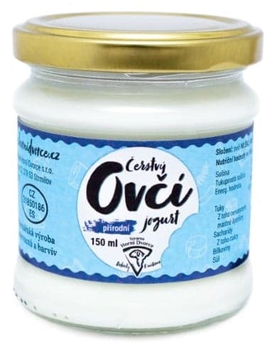 Statek Horní Dvorce Ovčí jogurt