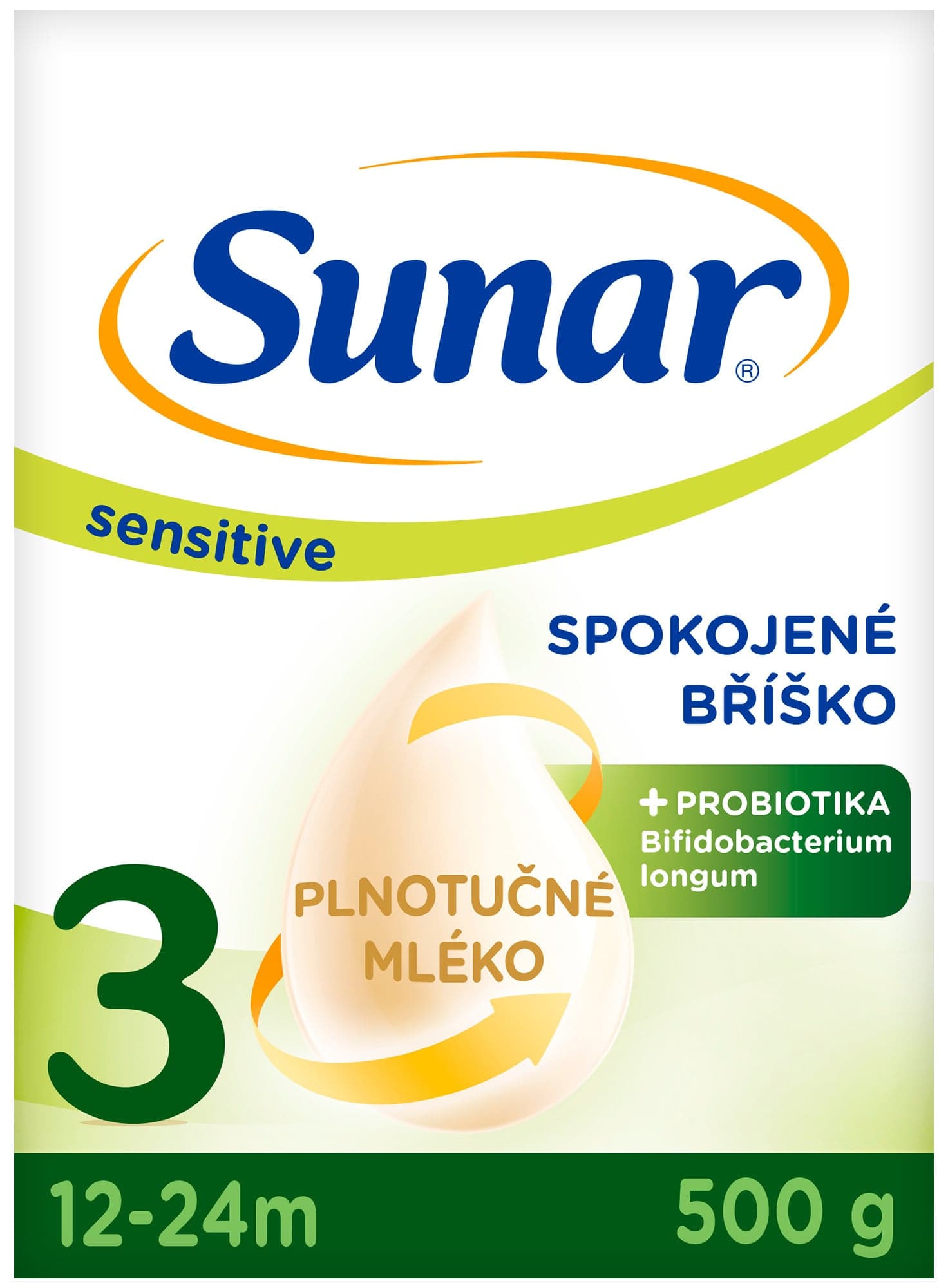 Sunar Sensitive 3 batolecí mléko