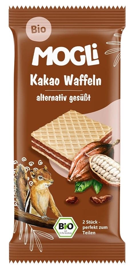 Mogli BIO Kakaové oplatky