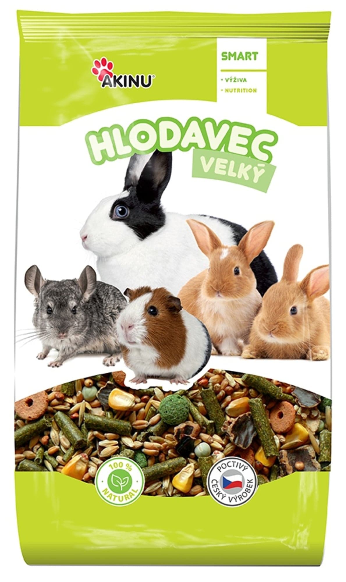 Akinu Kompletní krmení pro velké hlodavce