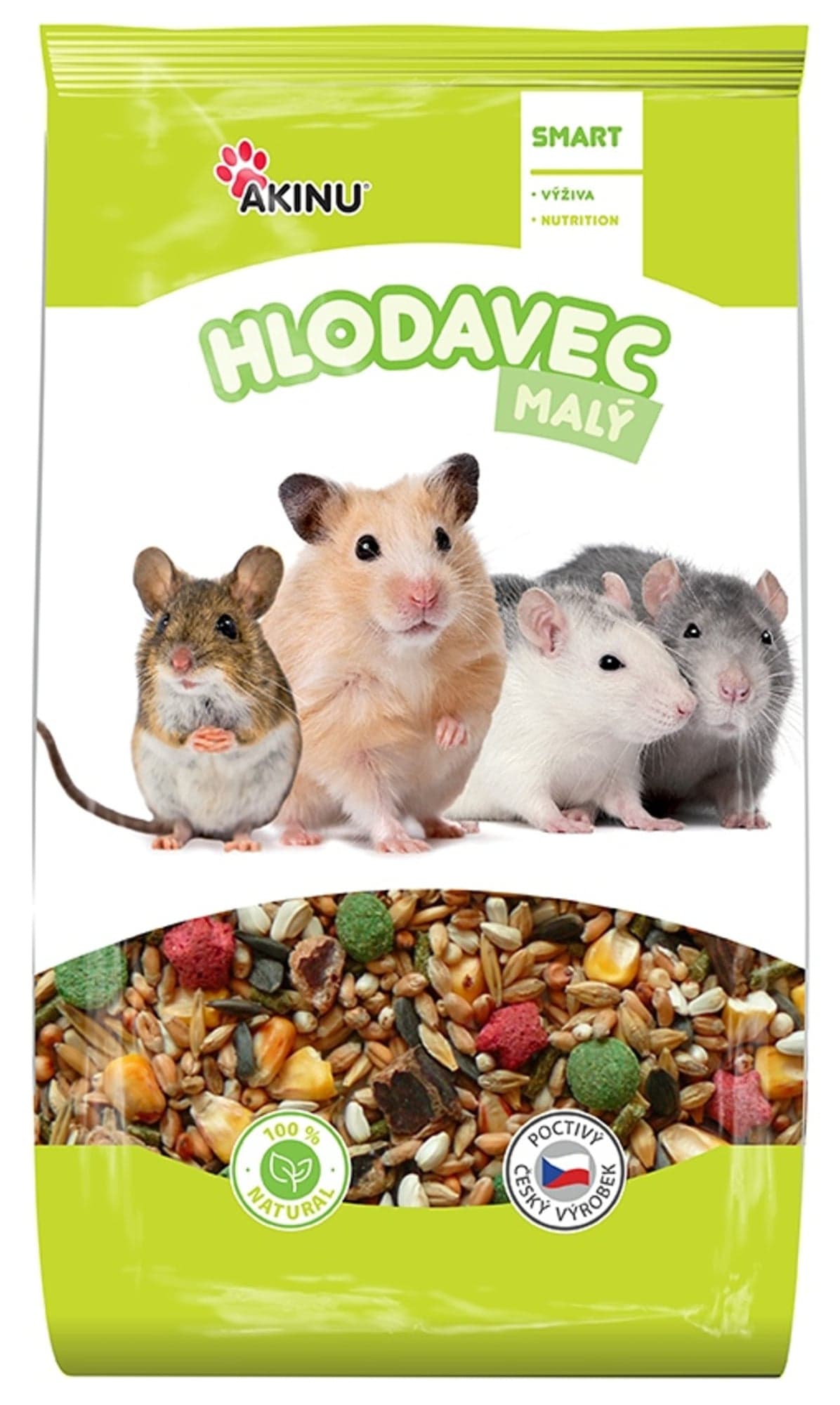 Akinu Kompletní krmení pro malé hlodavce