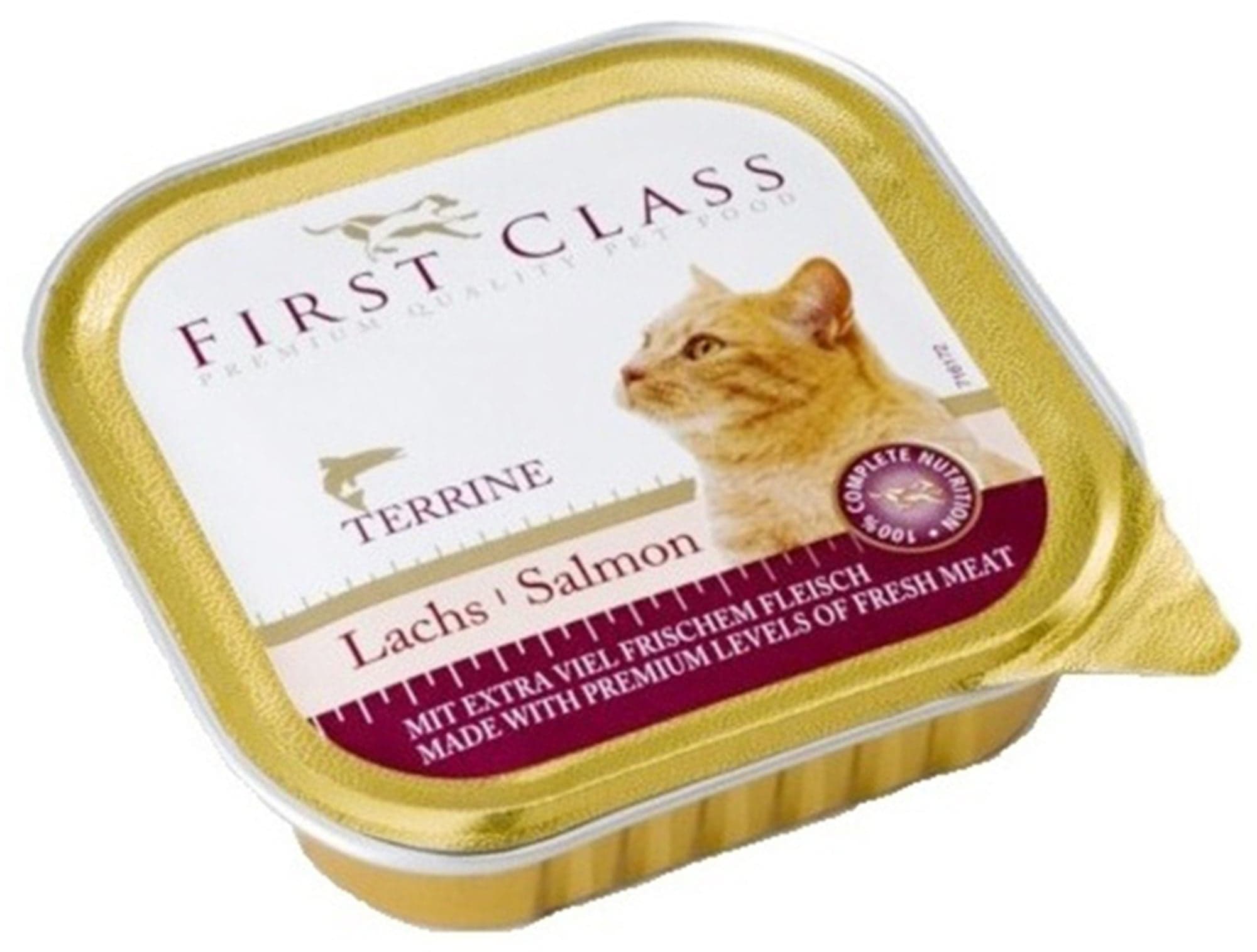 Akinu First Class paštika s lososem pro kočky