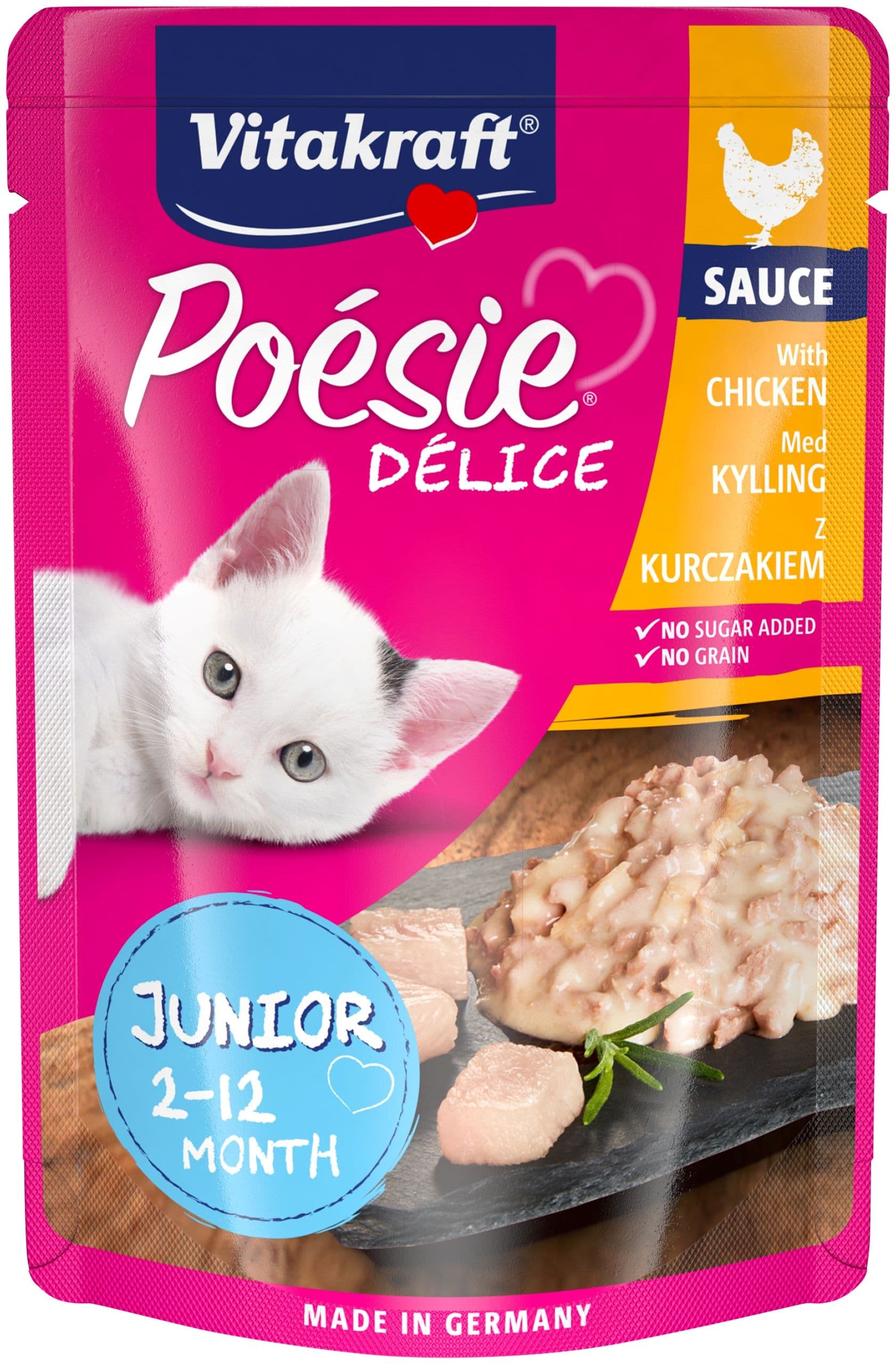 Vitakraft Poésie Délice Kompletní krmivo pro koťata s kuřecím