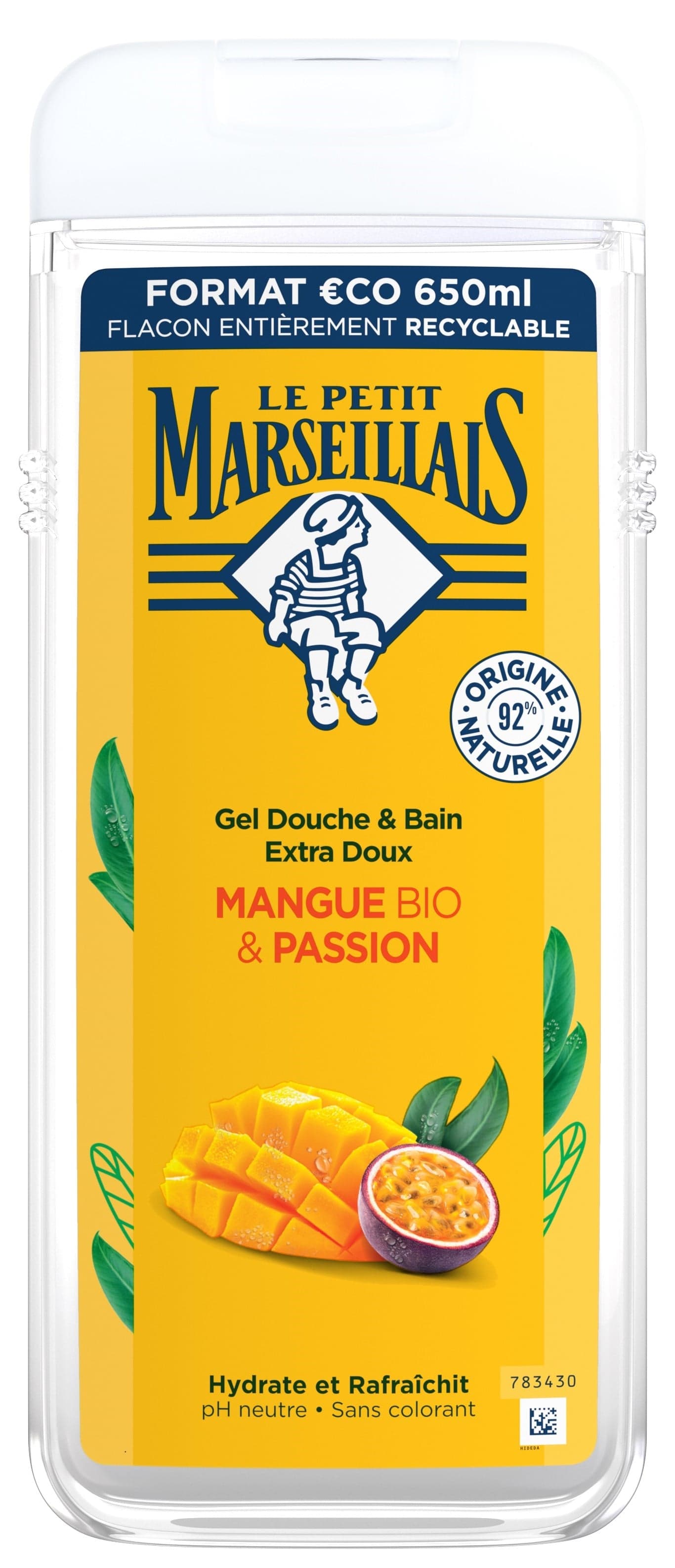 Le Petit Marseillais BIO Sprchový gel mango & marakuja
