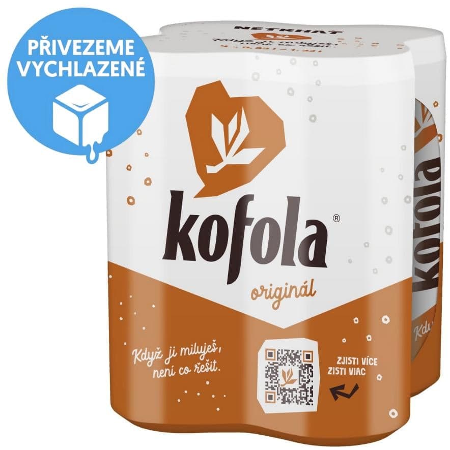 Kofola Original 4×0,33 l plech