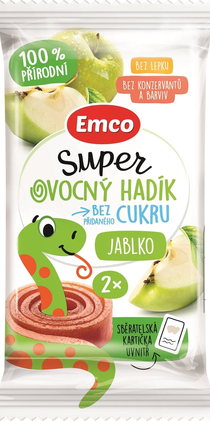 Emco Super ovocný hadík jablko