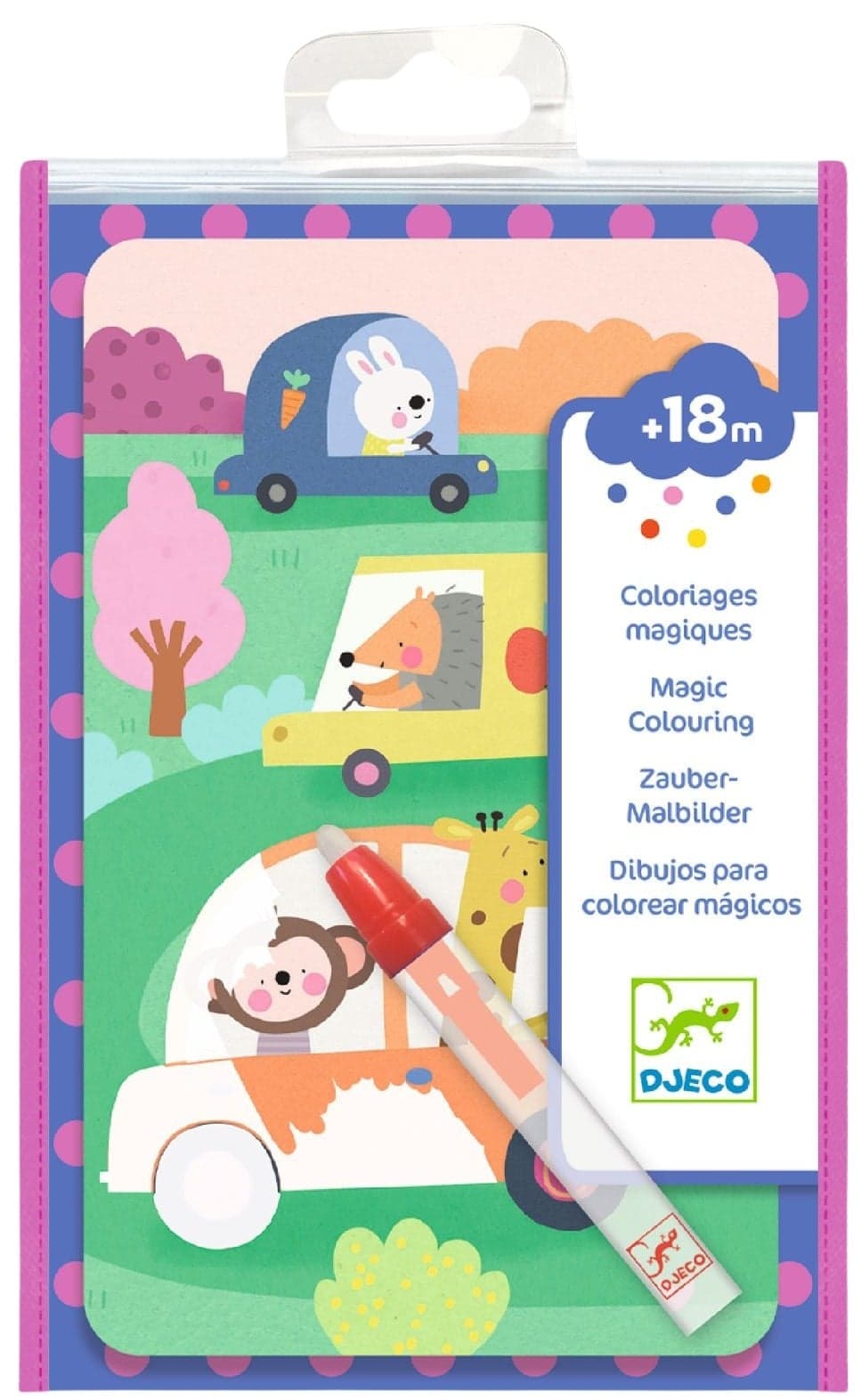 Djeco Vodní omalovánky – na cestách