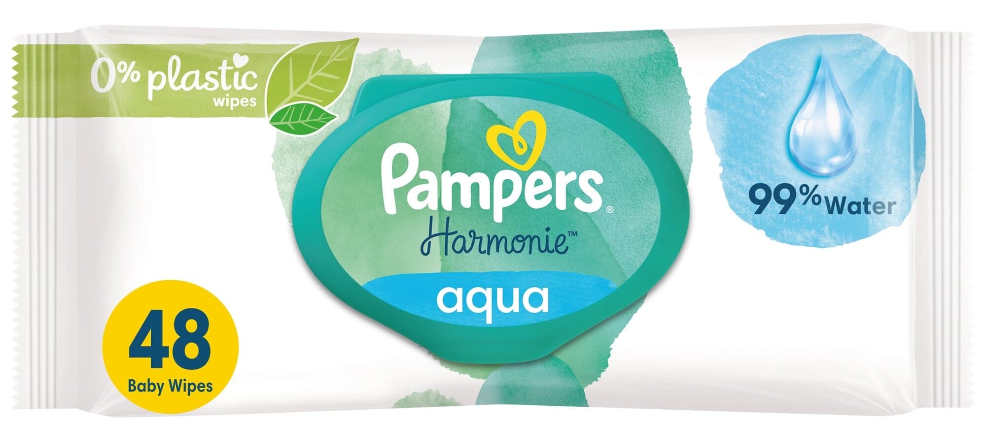 Pampers Harmonie Aqua vhlčené ubrousky