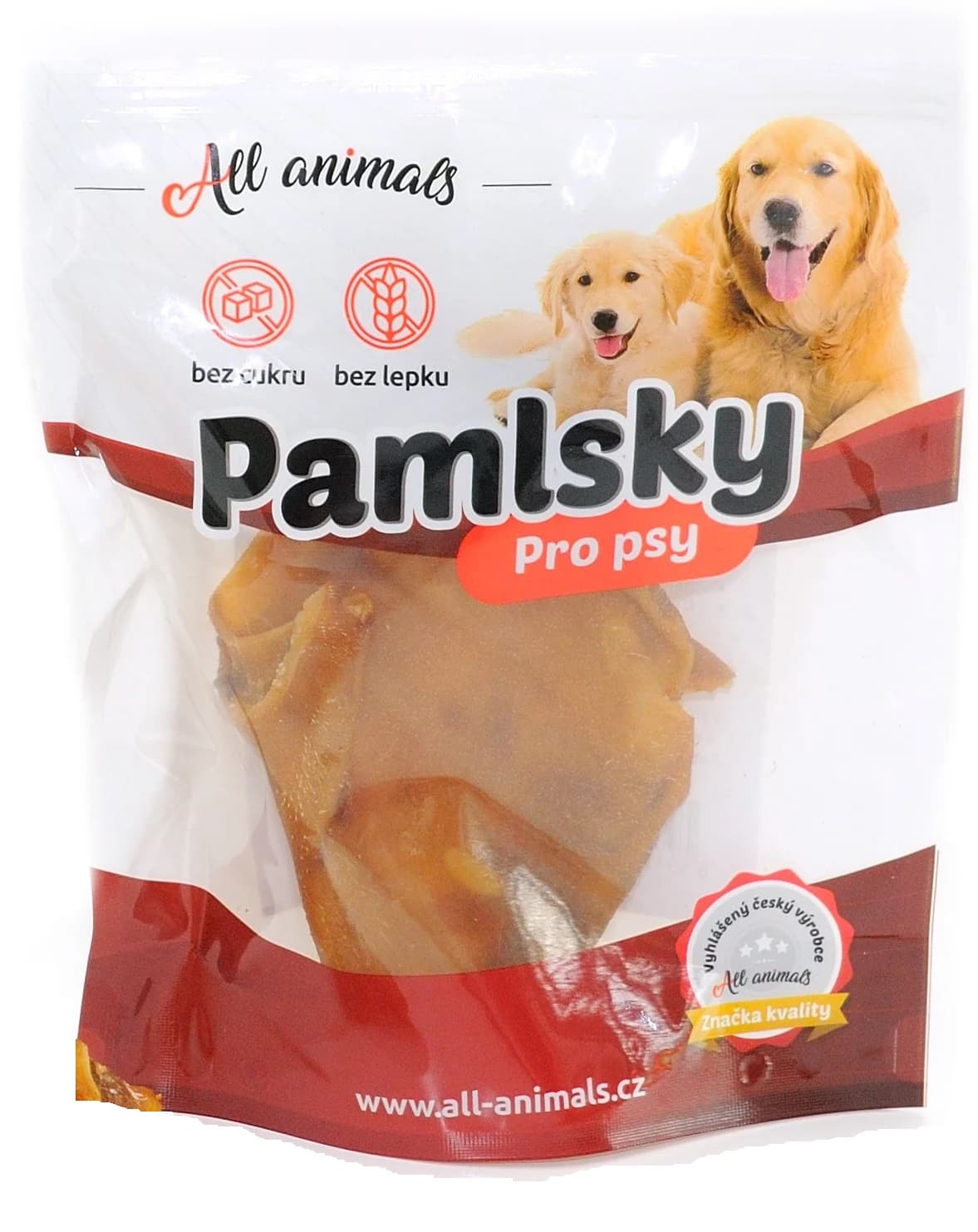 All Animals Ucho vepřové pro psy