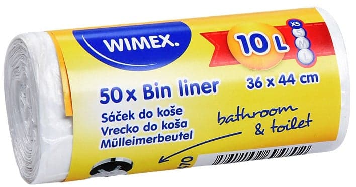 Wimex Sáčky do koše bílé 10 l