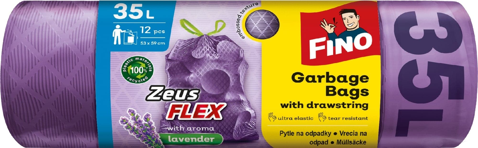 Fino Zeus Flex zatahovací pytle 35 l