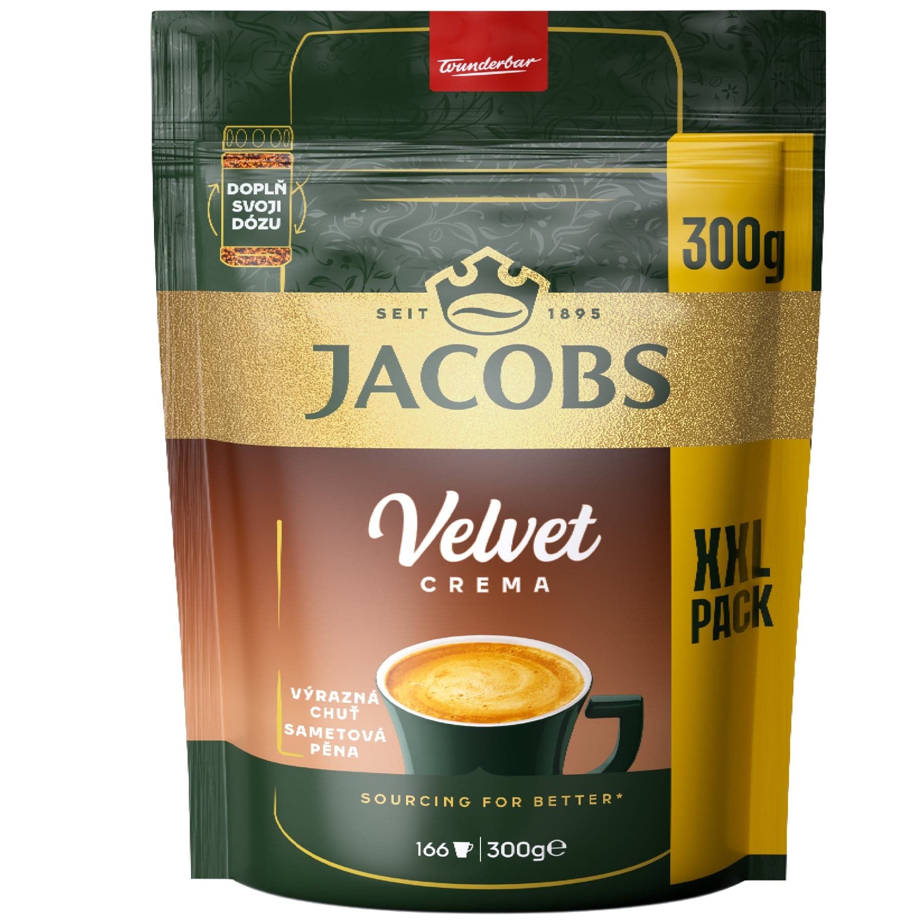 Jacobs Velvet Crema XXL instantní káva