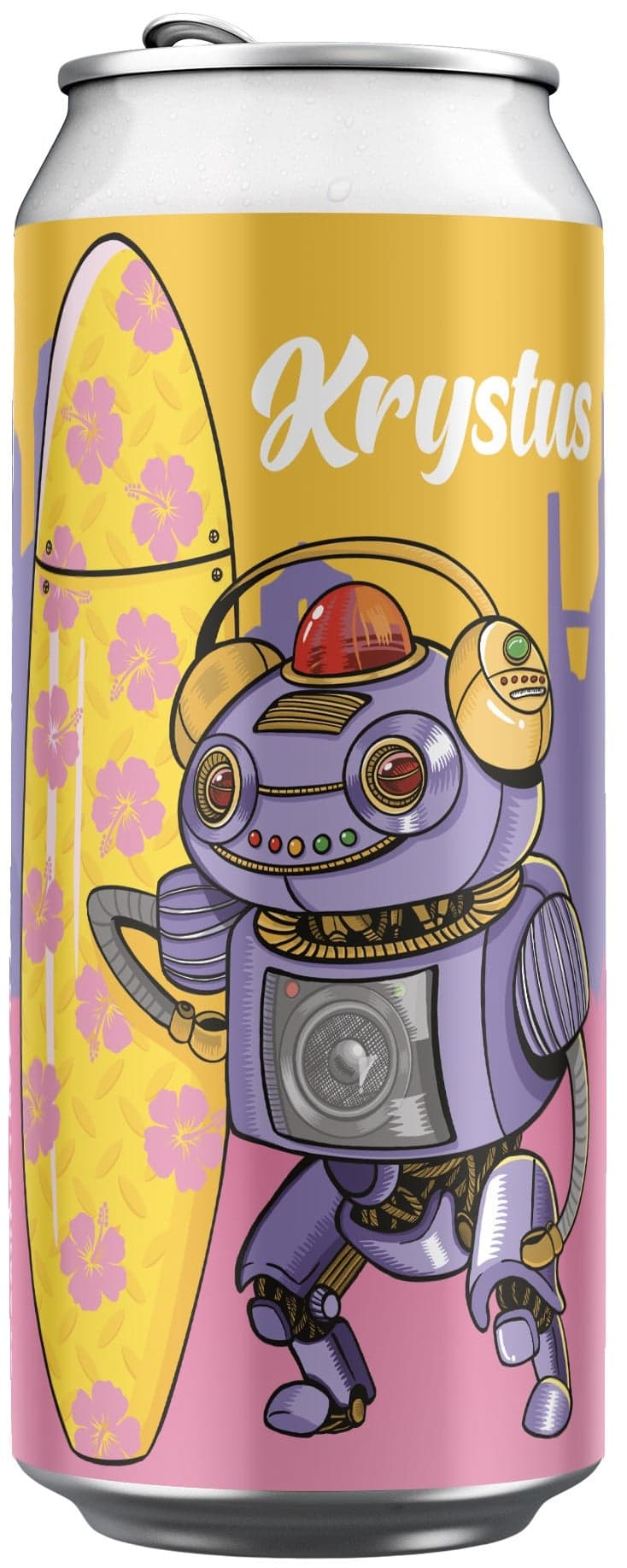Clock Krystus nealkoholické pivo plech