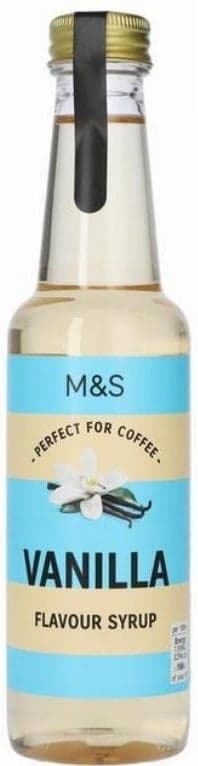 Marks & Spencer Sirup s vanilkovou příchutí