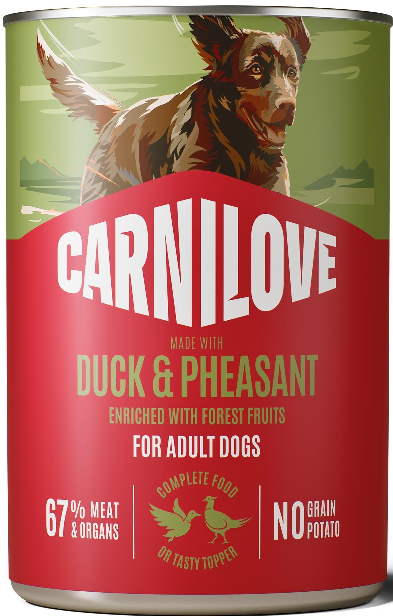 Carnilove Paté konzerva pro psy kachna a bažant
