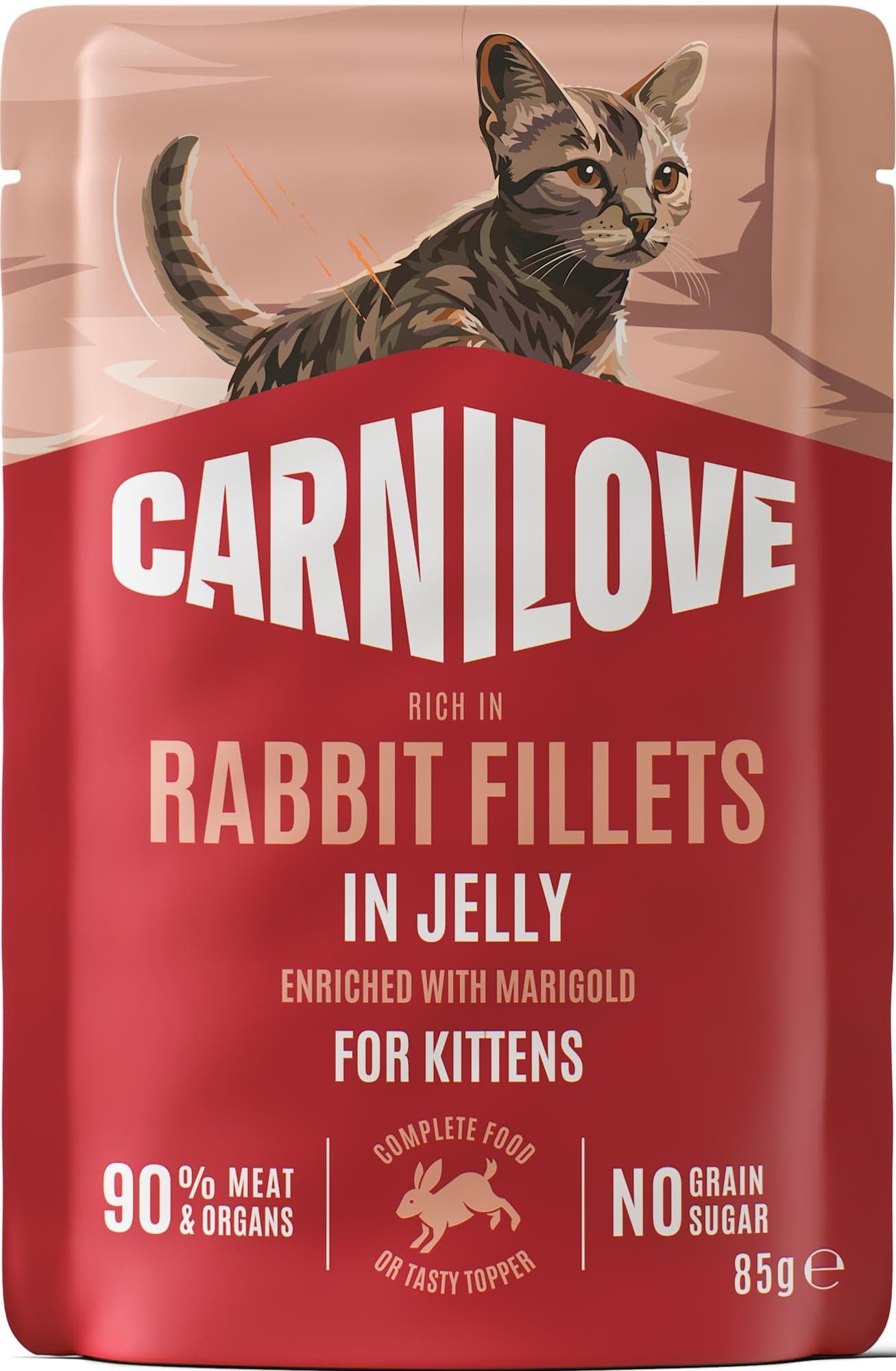 Carnilove Kapsička pro kočky králík a měsíček