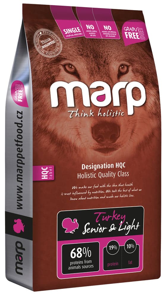 Marp Holistic Turkey Senior & Light krmivo pro psy